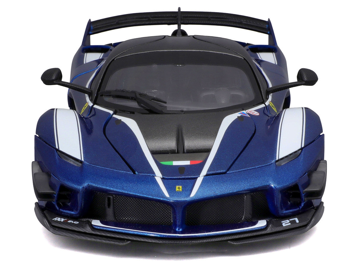 Bburago 1:18 Ferrari FXX-K Evo #27 Blue Metallic