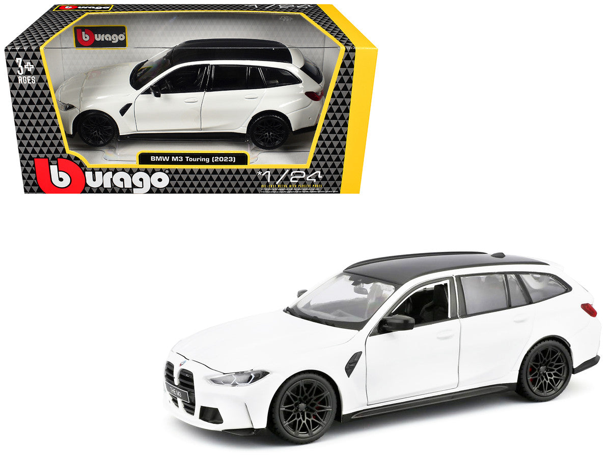 Bburago 1:24 2023 BMW M3 Touring White — product image 5