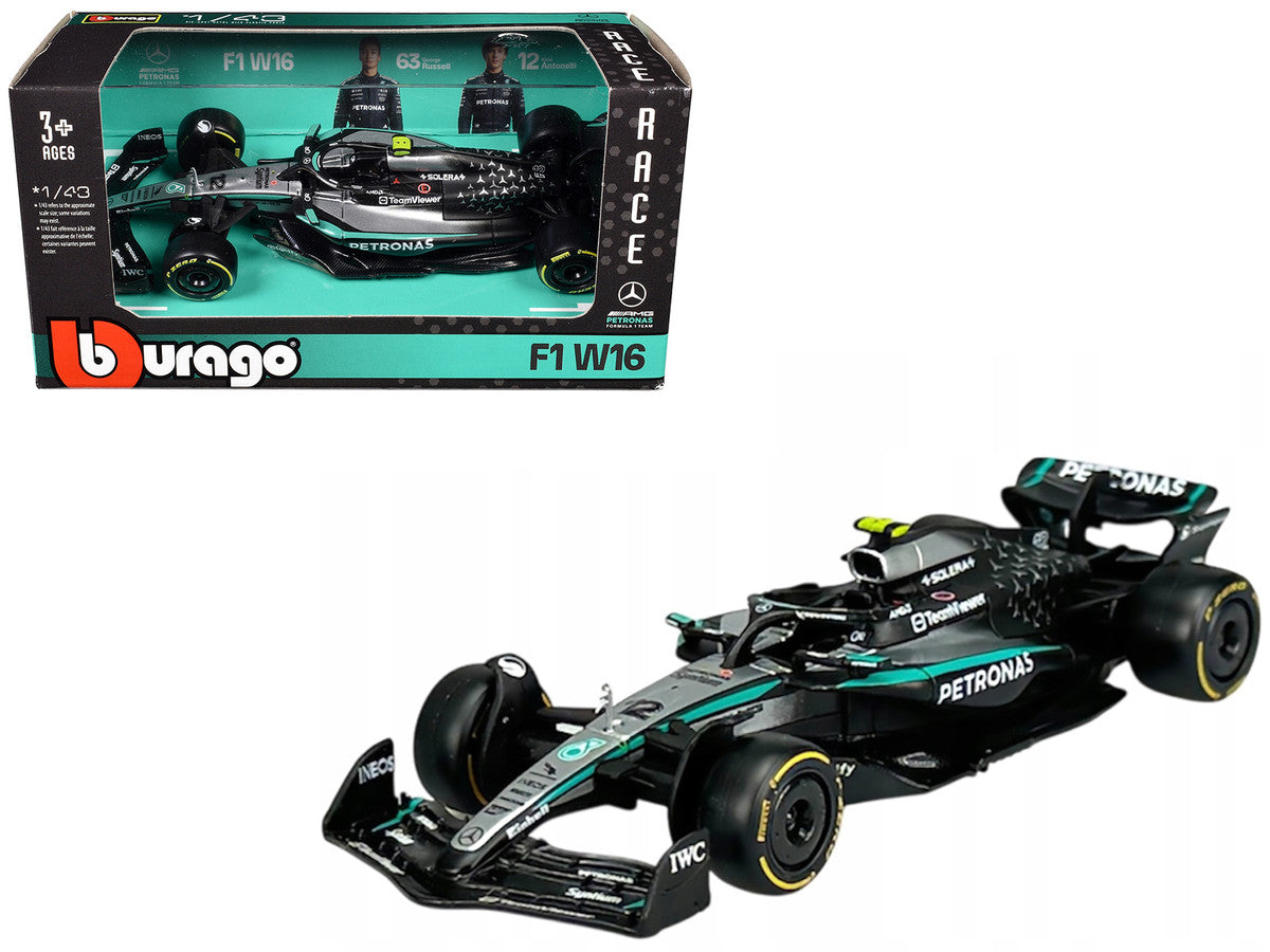 Bburago 1:43 Mercedes-AMG W16 #12 Kimi Antonelli, 2025