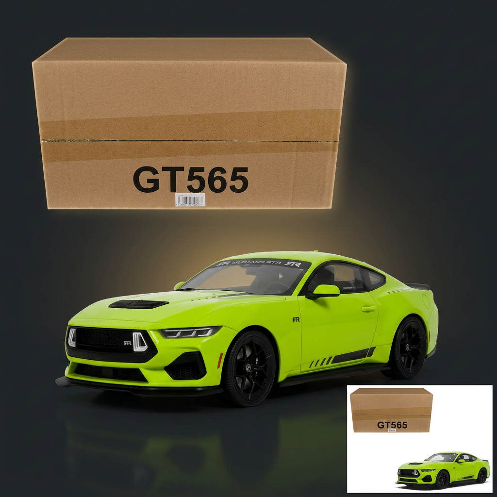 GT Spirit 1:18 2025 Ford Mustang RTR Spec-3 Lime Green