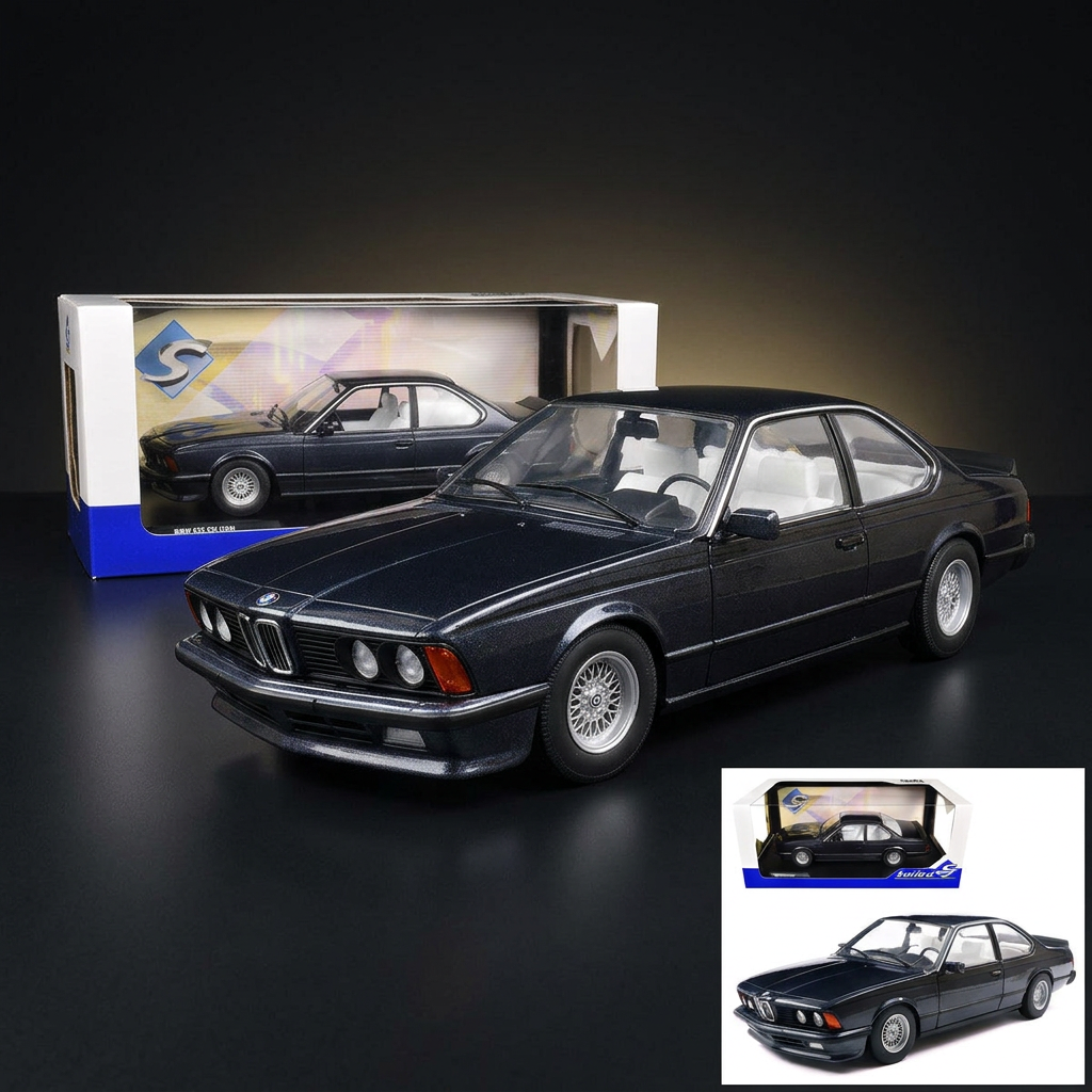Solido 1:18 1984 BMW 635 CSI (E24) Macau Blue Metallic
