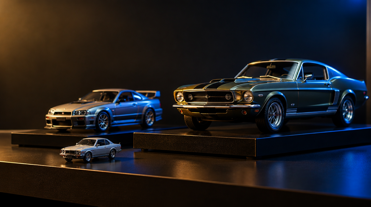 Small Cars, Big Decisions: Your Guide to 1:64, 1:24 & 1:18 Diecast