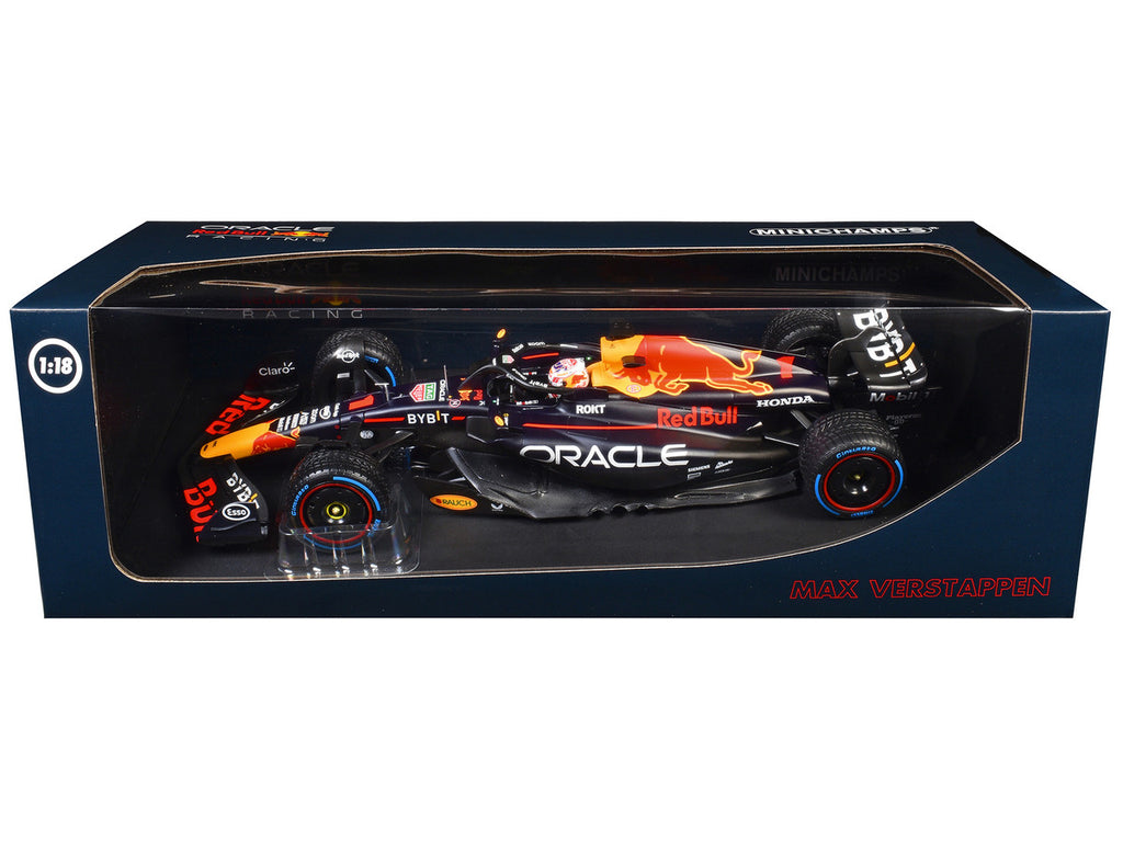 Red Bull Racing RB19 #1 Max Verstappen "Oracle" Winner F1 Formula One "Dutch GP" (2023) with Driver Limited Edition to 230 pieces Worldwide 1/18 Diecast Model Car by Minichamps-1