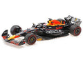 Red Bull Racing RB19 #1 Max Verstappen "Oracle" 2nd Place F1 Formula One Sprint Race "Qatar GP" (2023) with Driver Limited Edition to 480 pieces Worldwide 1/18 Diecast Model Car by Minichamps-0