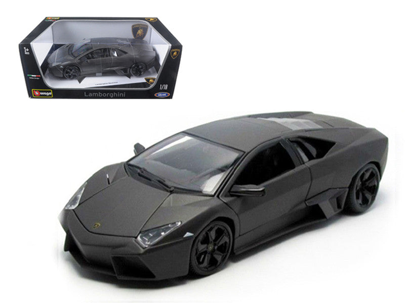 Bburago Lamborghini Reventon 1/18 Diecast Model Car Dark Gray-0