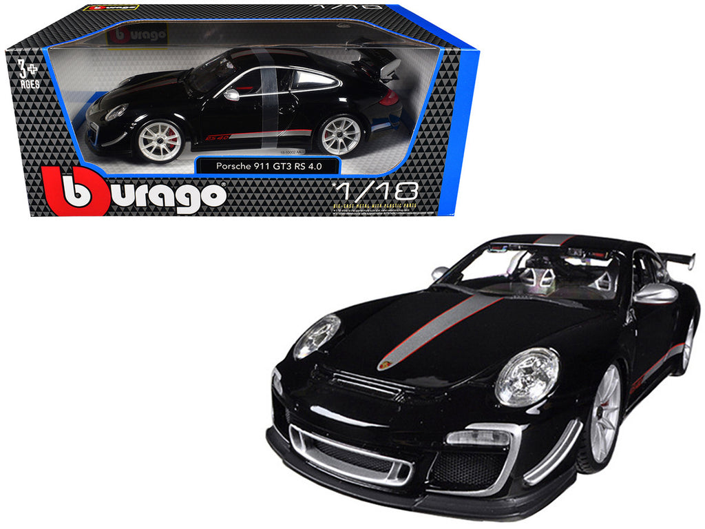 Bburago 1:18 Porsche 911 GT3 RS 4.0 Black — product image 4