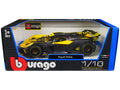 Bugatti Bolide 1/18 Diecast Model Car Yellow Carbon Gray Bburago-0