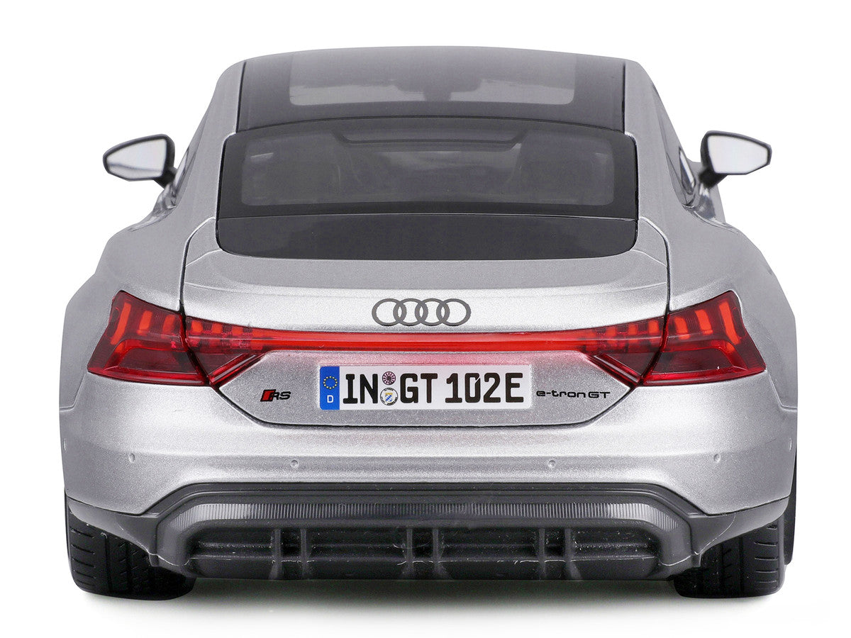 2022 Audi RS e-tron GT 1/18 Diecast Model Silver Metallic Sunroof-2