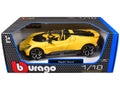 Bugatti Mistral Yellow 1/18 Diecast Model Car Bburago Collectible-0