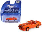 1978 Ford Mustang King Cobra II Tangerine with Black Graphics and Tangerine Interior "The Mustang Stampede" Series 2 1/64 Diecast Model Car by Greenlight-4