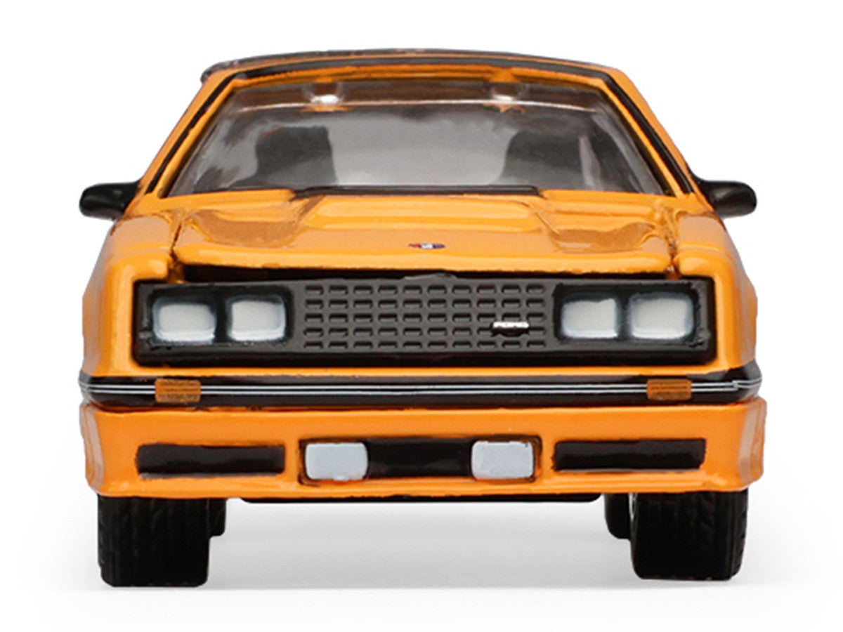 1982 Ford Foxbody Mustang Medium Vanilla Yellow with Black Top "The Mustang Stampede" Series 2 1/64 Diecast Model Car by Greenlight-2