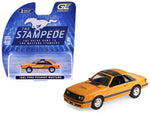 1982 Ford Foxbody Mustang Medium Vanilla Yellow with Black Top "The Mustang Stampede" Series 2 1/64 Diecast Model Car by Greenlight-4