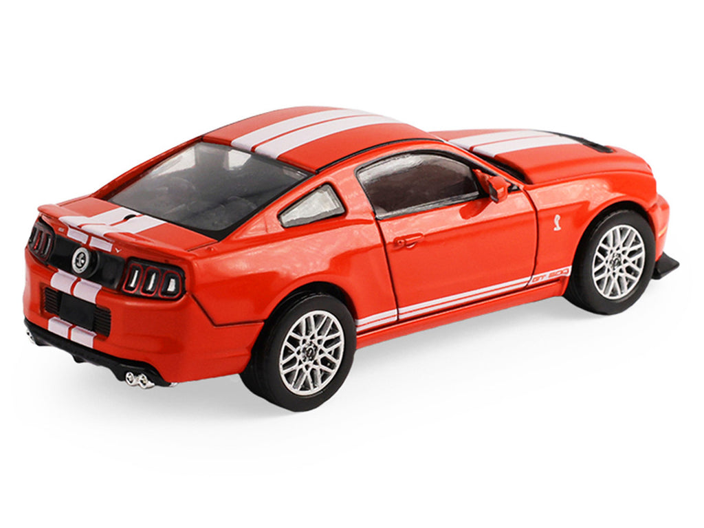 2013 Ford Shelby Mustang GT500 Race Red with White Stripes "Stampede" Series 2 1/64 Diecast Model Car by Greenlight-3