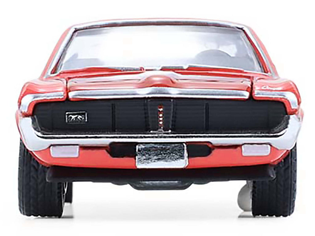 1969 Mercury Cougar Eliminator "Dyno Don" Red with Orange Stripes "GreenLight Muscle" Series 30 1/64 Diecast Model Car by Greenlight-0