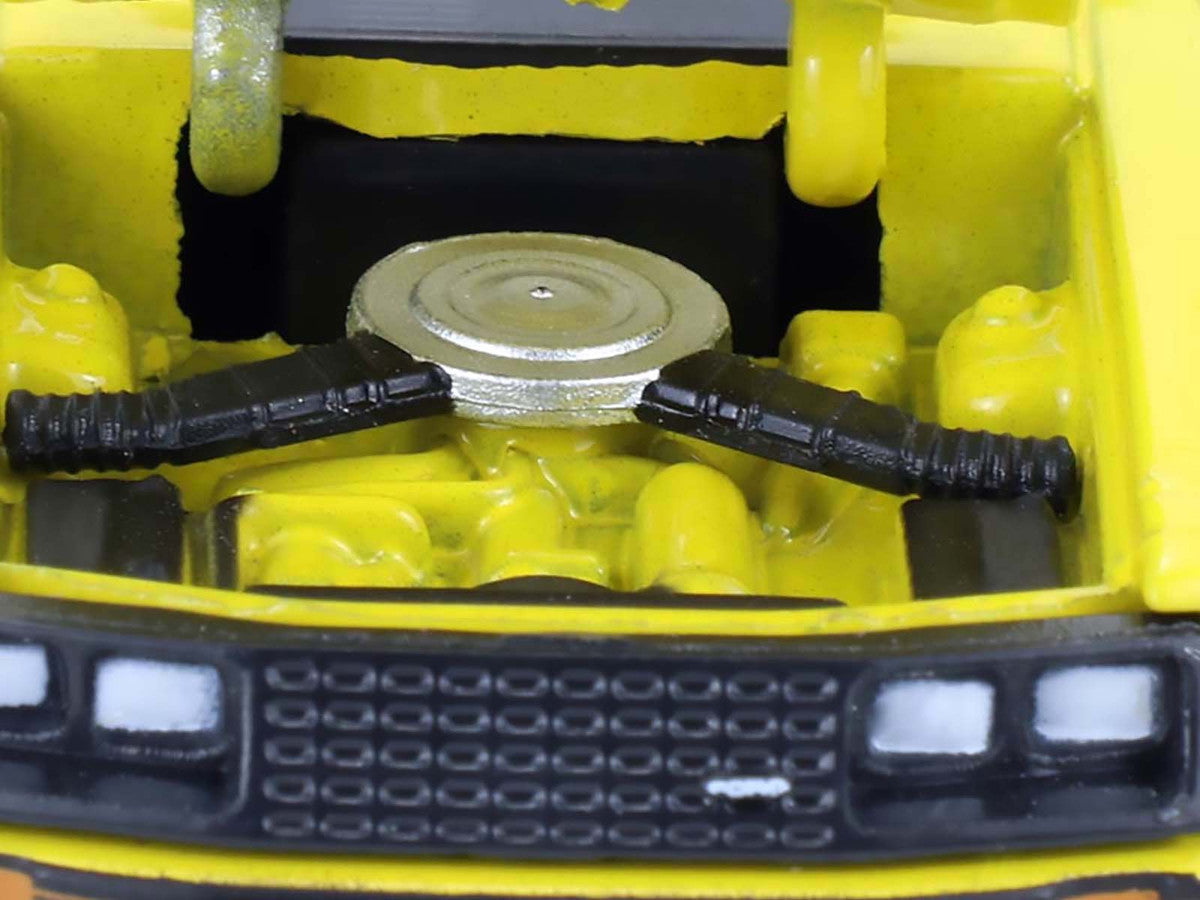 1979 Ford Mustang Cobra Fastback Bright Yellow with Cobra Good Graphics "GreenLight Muscle" Series 30 1/64 Diecast Model Car by Greenlight-3