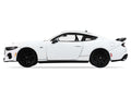 2024 Ford Mustang Oxford White with Black Top "GreenLight Muscle" Series 30 1/64 Diecast Model Car by Greenlight-0