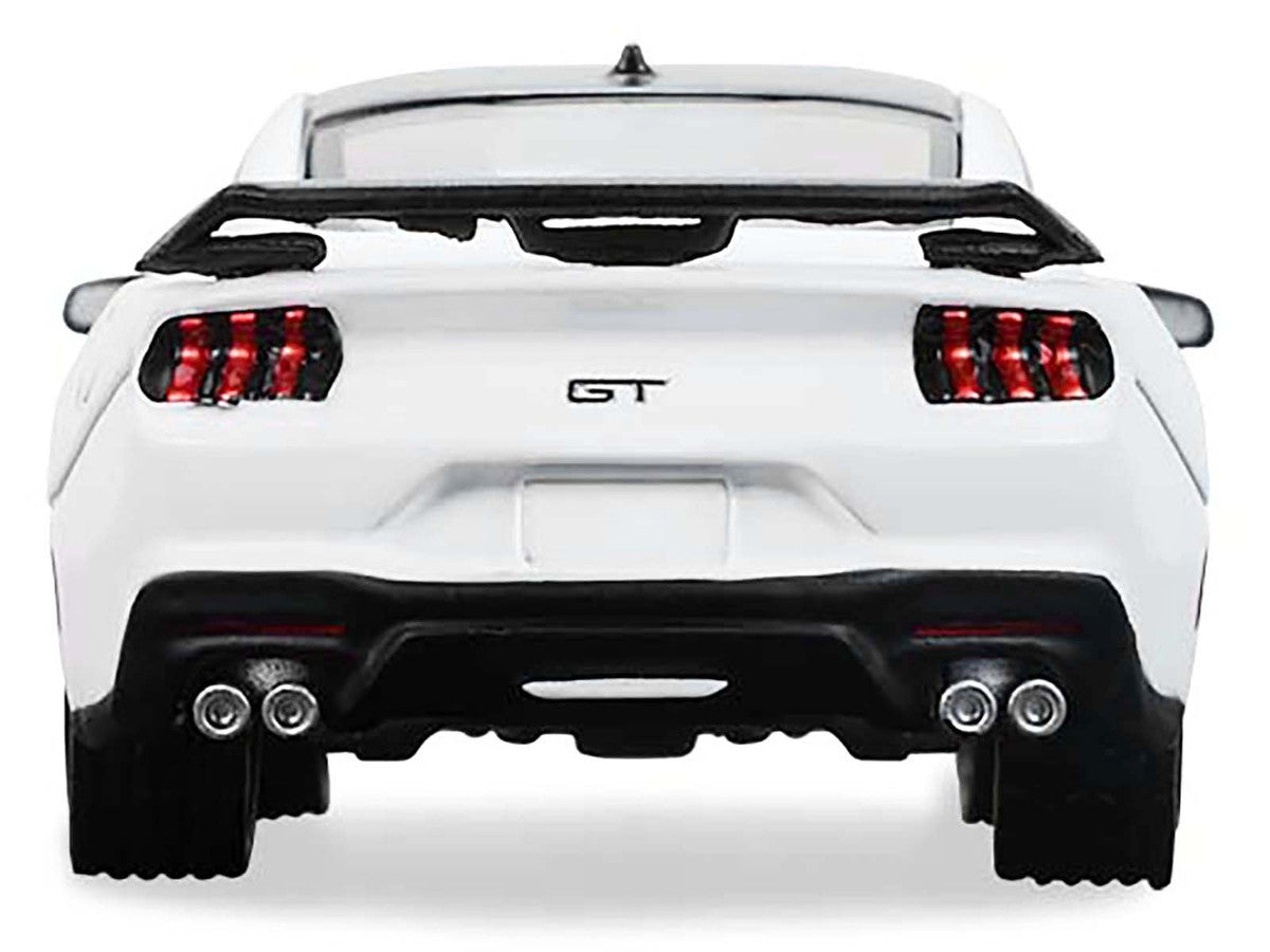 2024 Ford Mustang Oxford White with Black Top "GreenLight Muscle" Series 30 1/64 Diecast Model Car by Greenlight-1