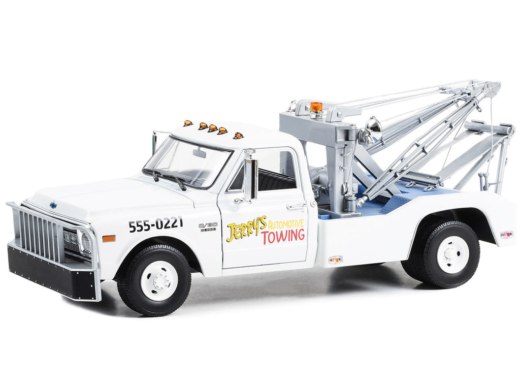 1969 Chevrolet C-30 Dually Wrecker Jerry’s Towing "Fall Guy Stuntman Association" "The Fall Guy" (1981-1986) TV Series 1/18 Diecast Model Car by Greenlight-1