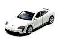 Porsche Taycan Turbo S White "Speed Icons" Series 1/64 Diecast Model Car by Maisto-0