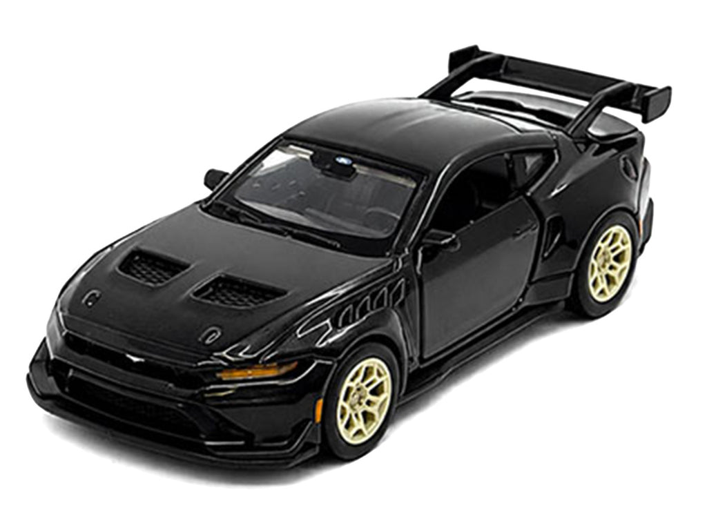 2025 Ford Mustang GTD Black Metallic "Speed Icons" Series 1/64 Diecast Model Car by Maisto-0