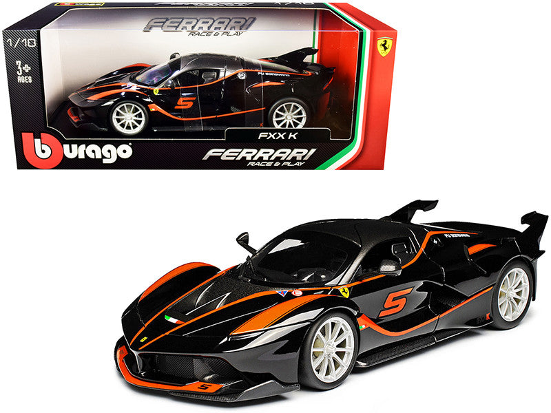 Ferrari FXX-K #5 1/18 Diecast Model Car by Bburago Realistic Collectible-0