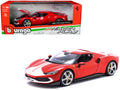 Bburago 1/18 Ferrari 296 GTB Assetto Fiorano Diecast Model Car Red-0