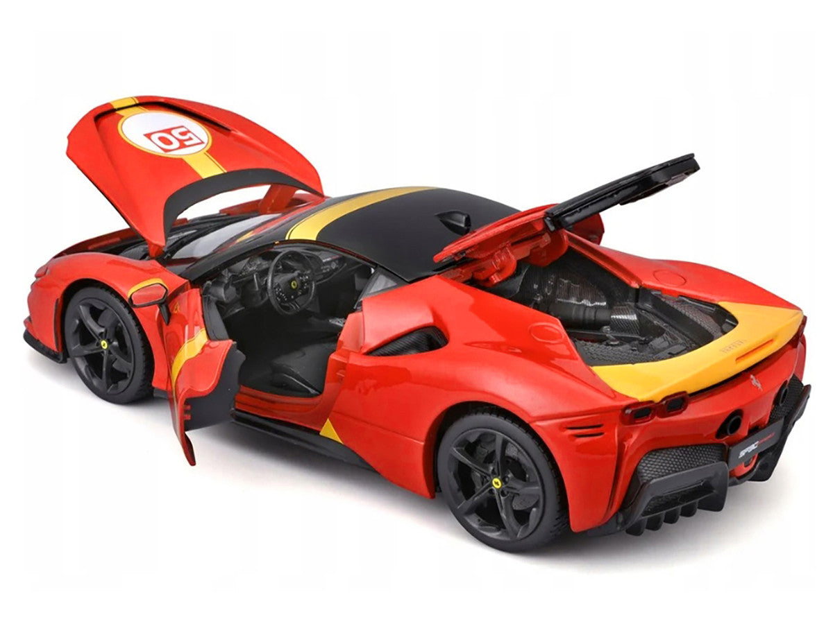 Ferrari SF90 Stradale Assetto Fiorano 1/18 Diecast Model Car by Bburago-2