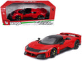 Ferrari F80 1/18 Diecast Model Car by Bburago Race Play Series-0