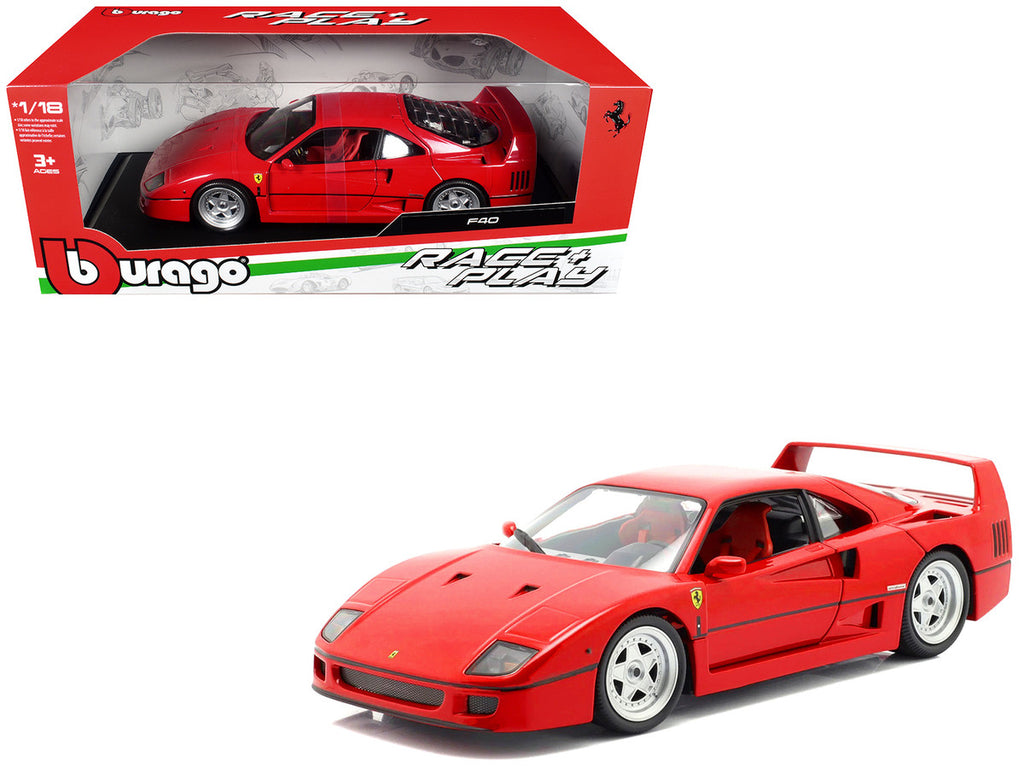 Bburago 1:18 1987 Ferrari F40 Red — product image 5