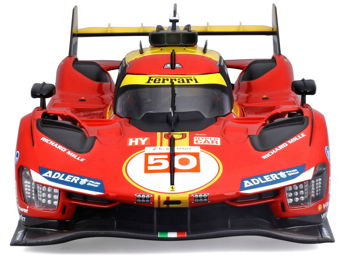 Ferrari 499P #50 Le Mans Winner 1/18 Diecast Model Car by Bburago-2