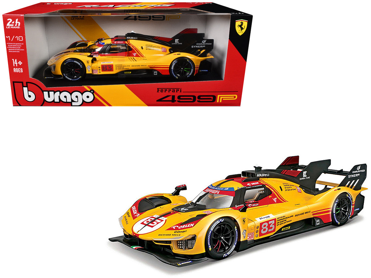 Ferrari 499P #83 24 Hours of Le Mans 1/18 Diecast Model Car-0