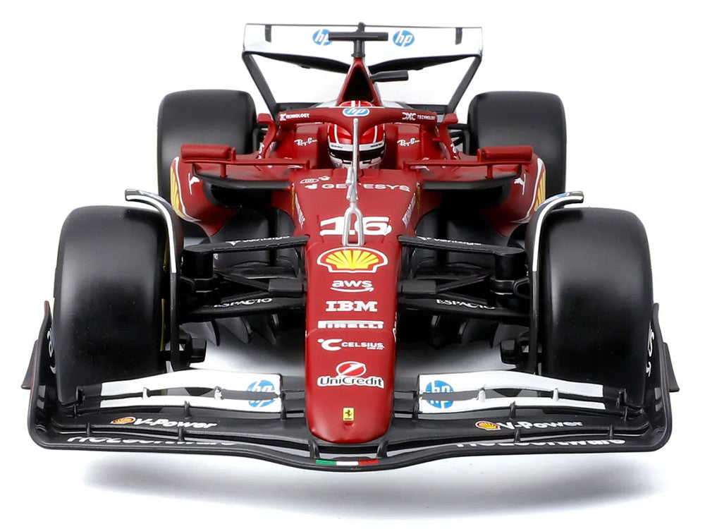 Ferrari SF-25 #16 Charles Leclerc F1 2025 1/18 Diecast Model Car-1