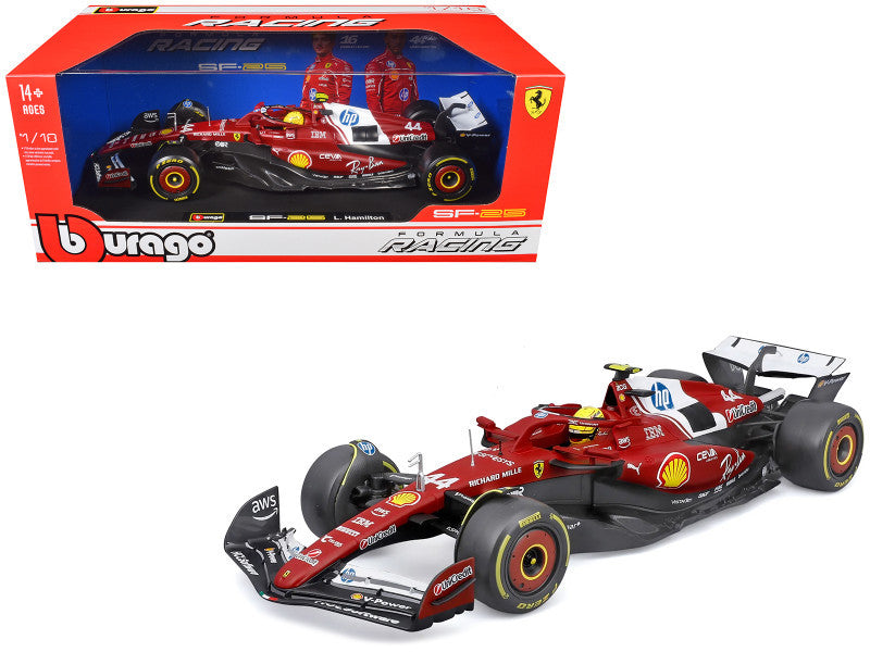 Ferrari SF-25 Lewis Hamilton F1 2025 1/18 Diecast Model Car-0
