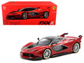 Ferrari FXX-K #88 Red 1/18 Diecast Model Car by Bburago Signature Series-0