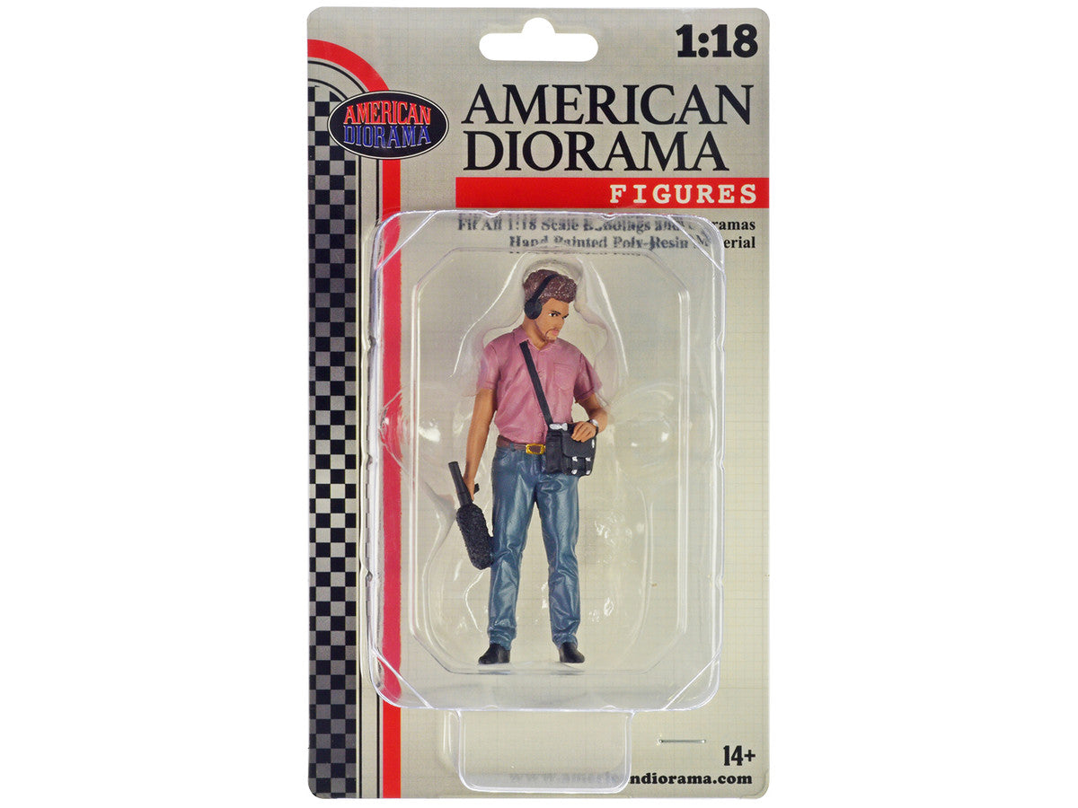 "On-Air" Figure 4 for 1/18 Scale Models by American Diorama-1