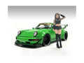 "Auto Salon Girls" Figure 2 for 1/18 Scale Models by American Diorama-0