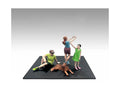 "Figure18 Series 1" 9 piece Figure Set for 1/18 Scale Models by American Diorama-0