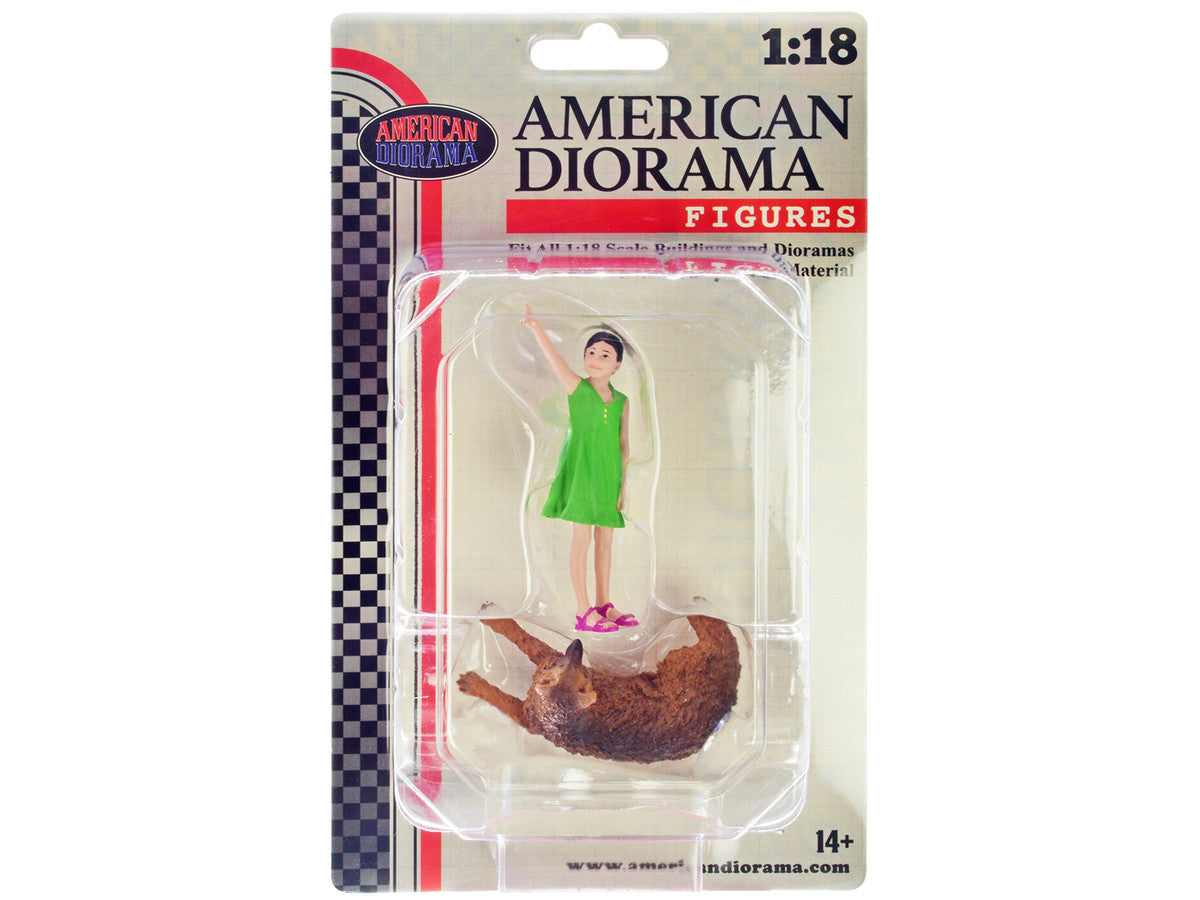 "Figure18 Series 1" Figure 703 Set of 2 pieces for 1/18 Scale Models by American Diorama-2