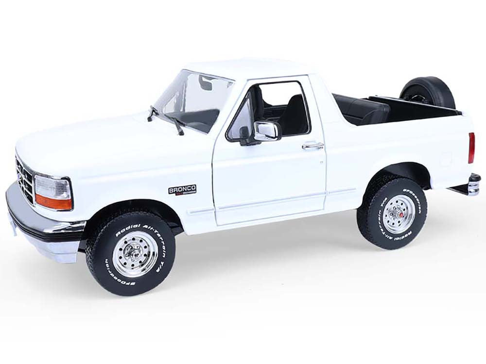 1993 Ford Bronco XLT Oxford White "Artisan Collection" 1/18 Diecast Model Car by Greenlight-0