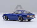 Nissan Fairlady Z RHD (Right Hand Drive) "Akuma No Z" Blue Metallic "Wangan Midnight - Comic #1 Version" Manga 1/64 Model Car by Autoart-0