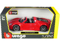 Bburago Porsche 918 Spyder Convertible Red 1/24 Diecast Model Car-0