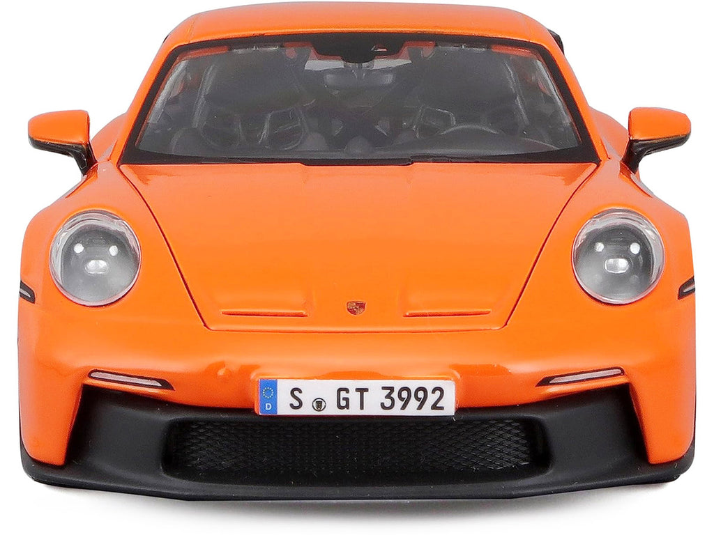 Bburago Porsche 911 GT3 1/24 Orange Diecast Model Car with Steering-3