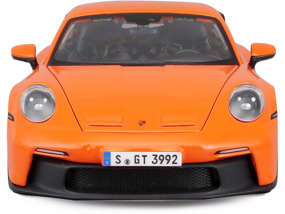Bburago Porsche 911 GT3 1/24 Orange Diecast Model Car with Steering-3