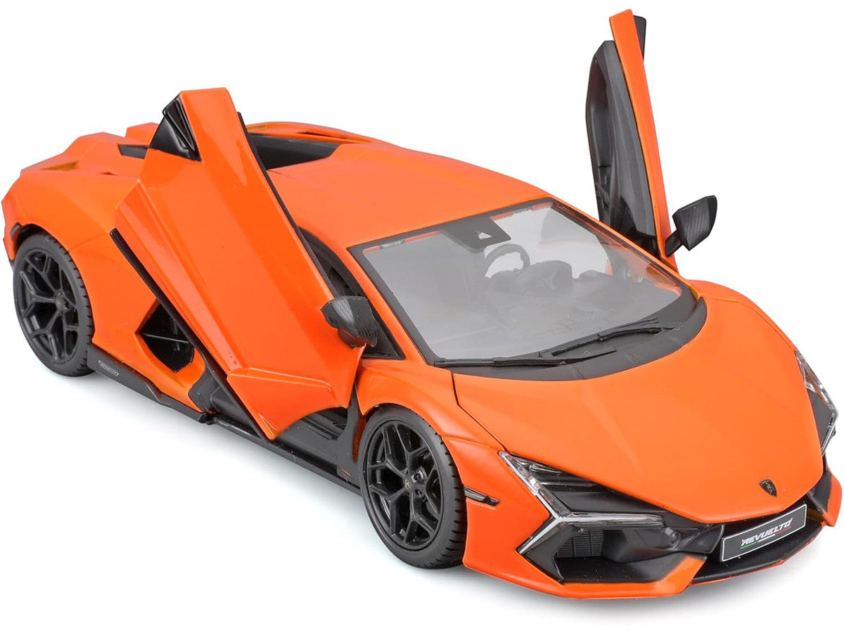 Lamborghini Revuelto Orange 1/24 Diecast Model Car by Bburago-2