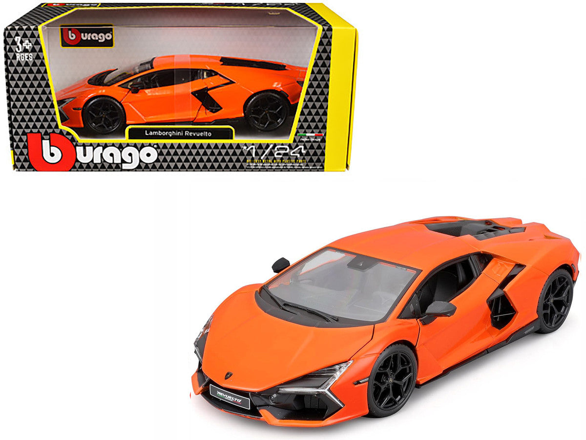 Lamborghini Revuelto Orange 1/24 Diecast Model Car by Bburago-4