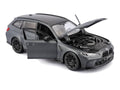 Bburago 1:24 2023 BMW M3 Touring Matte Gray — product image 1
