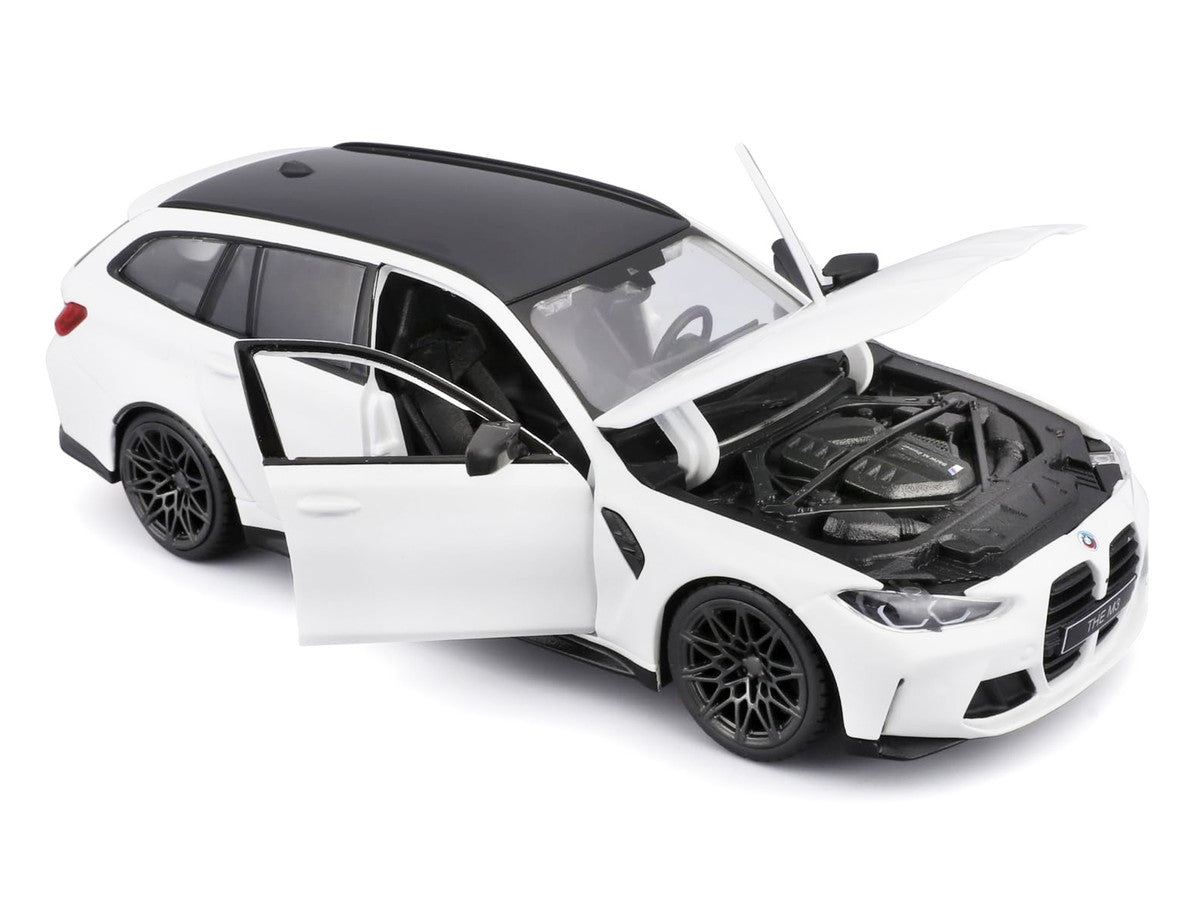 Bburago 1:24 2023 BMW M3 Touring White — product image 2