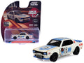 1972 Nissan Skyline 2000 GT-R (KPGC10) RHD (Right Hand Drive) #15 Kunimitsu Takahashi "50th Victory" White with Blue Stripe "Tokyo Torque" Series 10 1/64 Diecast Model Car by Greenlight-0
