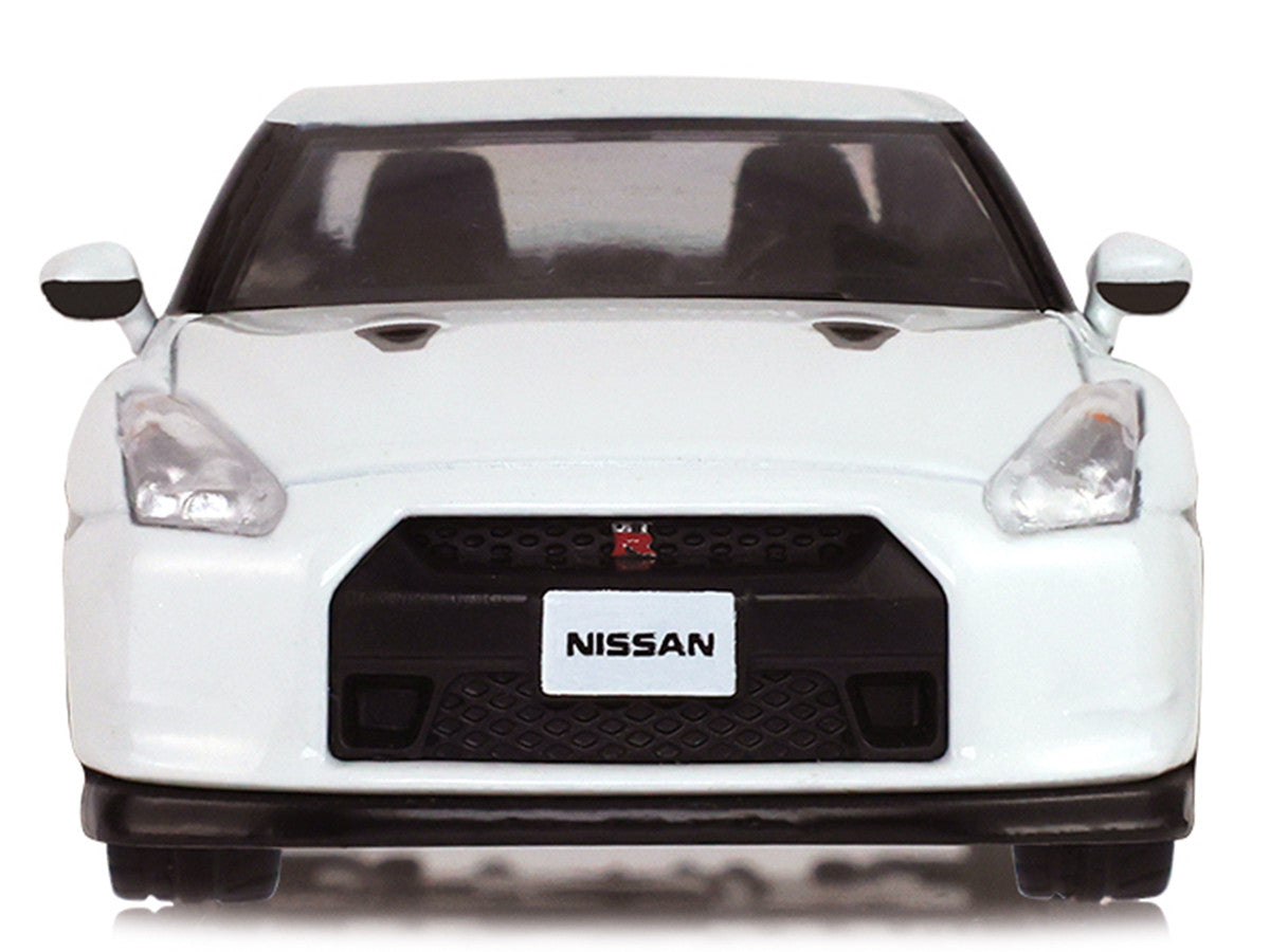 2007 Nissan GT-R (R35) Pearl White with Gold Wheels "Tokyo Torque" Series 10 1/64 Diecast Model Car by Greenlight-3