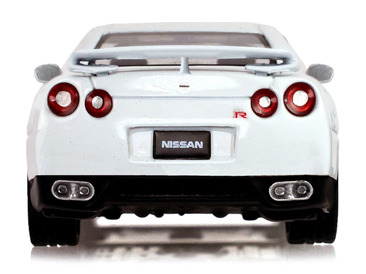 2007 Nissan GT-R (R35) Pearl White with Gold Wheels "Tokyo Torque" Series 10 1/64 Diecast Model Car by Greenlight-4